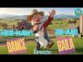 Freeze Dance for Kids |Farm Animals| El Burro Dice ii-ah |The Donkey says ii-aah| Kids Movement Song