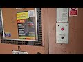 Amazing &amp; rare 1962 Národná Podnik Pardubice elevator/lift in Poděbradská 575/154, Hloubětín, Prague