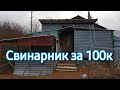 Свинарник за 100000₽. Спустя 2 месяца.