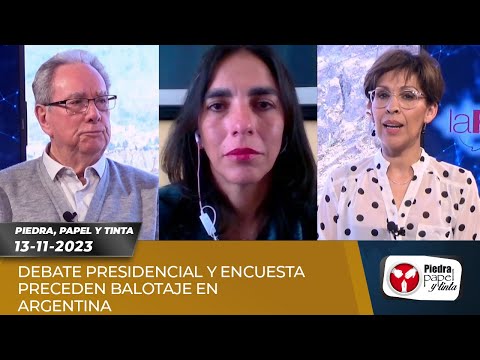 Horts Grebe y Gabriela Montaño analizan encuesta y debate presidencia en Argentina