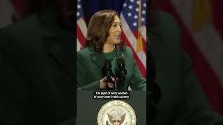 Harris says abortion rights threatened across United States