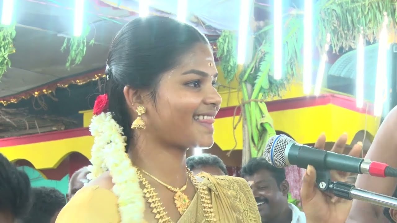 கோவில் கொடை விழாவில் மாதவி வில்லுப்பாட்டு