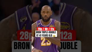 Oldest Player Ever To Get A Triple-Double