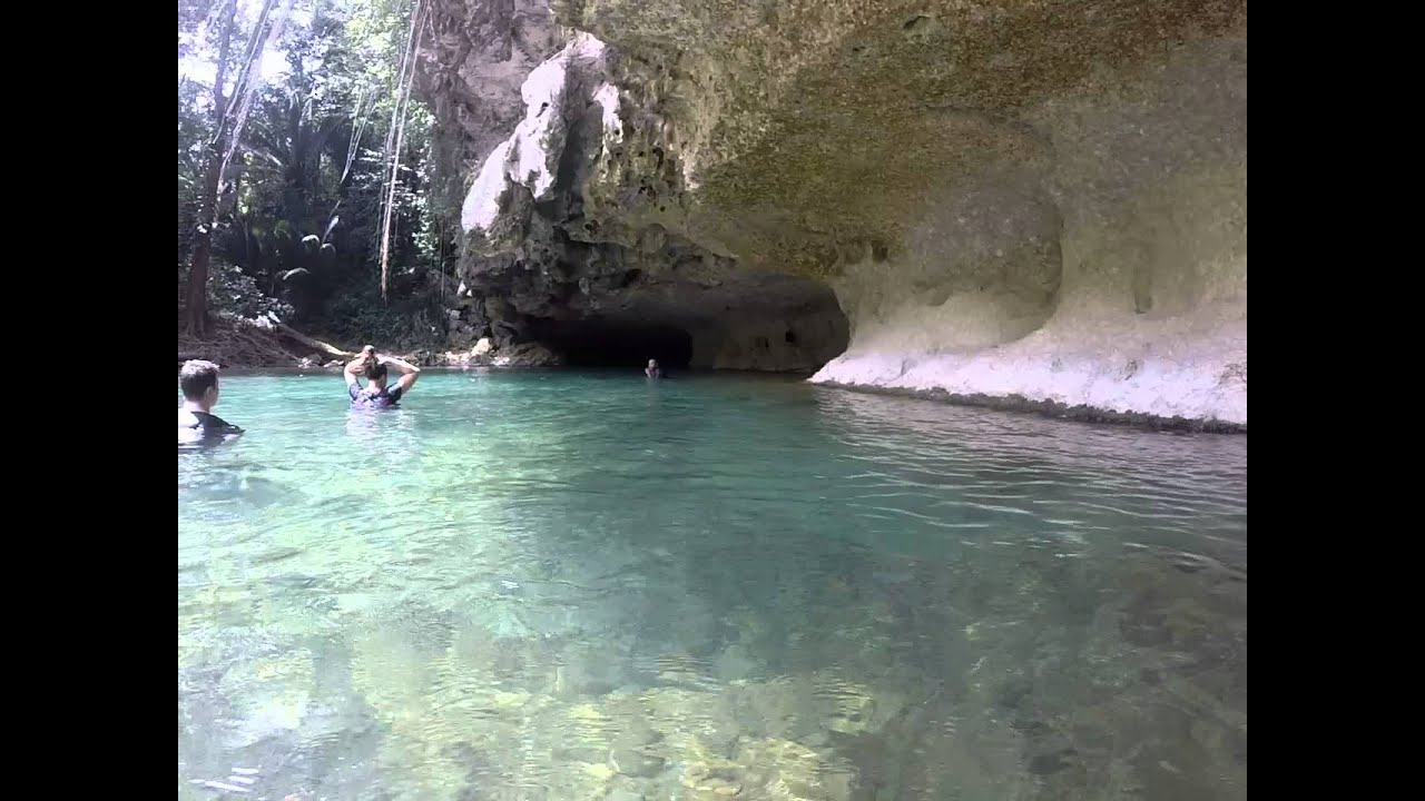 Cave swimming in Belize YouTube