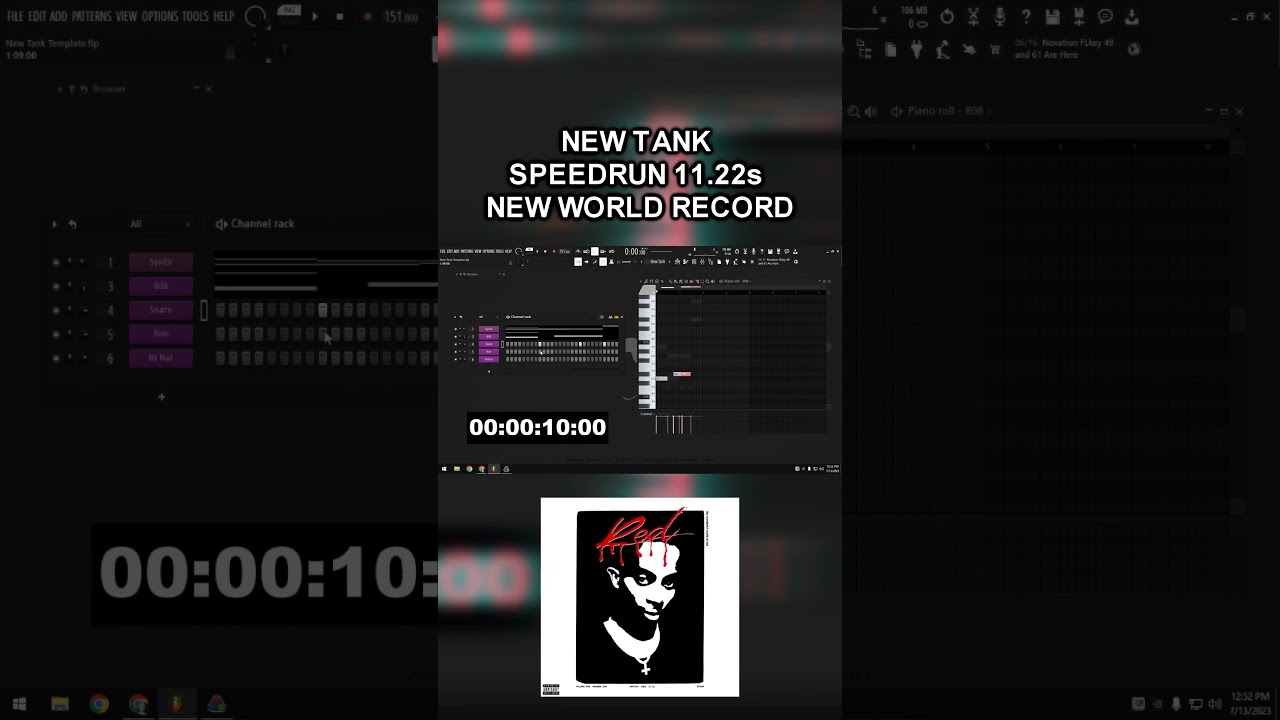 NEW TANK SPEEDRUN *11.22s* [NEW WORLD RECORD] 