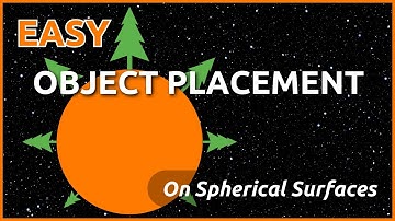 Easy Object Placement on Spherical Surfaces - Unity Asset Showcase