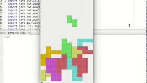 Tetris con Java Netbeans y Codigo Fuente