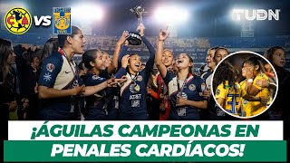 🦅🔥 ¡GIGANTES DE LA FEMENIL! América CAMPEÓN en penales CARDÍACOS | AP2018 | TUDN