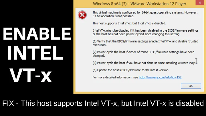 How to Enable Intel VT-X or Intel Virtualization Technology from BIOS