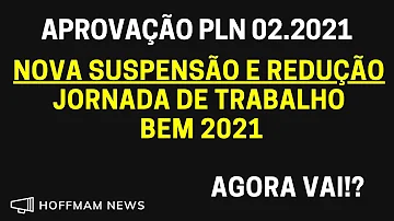 Como ficou a redução de jornada de trabalho 2021?