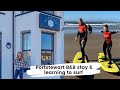 Portstewart B&B Stay And Learning To Surf