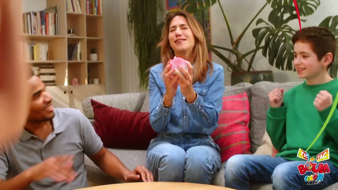 Tic Tac Boum Color Flash : Le jeu de mots explosif !