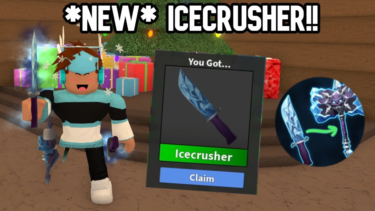 MM2 *NEW* ICECRUSHER EVO KNIFE... (EVOLVING KNIFE)