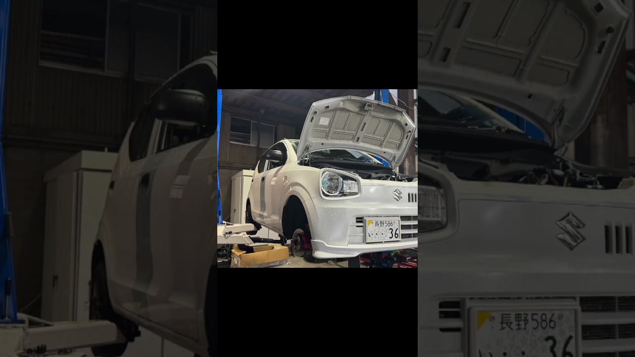 LINE UP RACING 軽量フライホイールを取付けた - YouTube