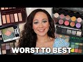 RANKING AUGUST PALETTES FROM WORST TO BEST!!