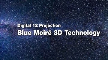 MIrtec 3D Technology - Digital 12 Projection Blue Moiré