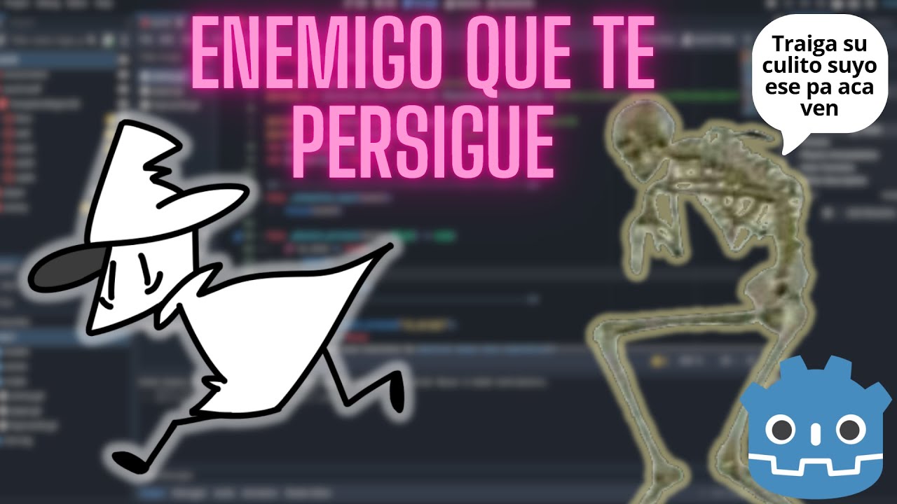 COMO HACER ENEMIGO QUE SIGA AL JUGADOR EN GODOT 4!!! - MAGODOT 🧙‍♂️-