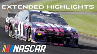 Alex Bowman wins after late trouble for Larson at Pocono | Cup Series Extended Highlights (Saturday)