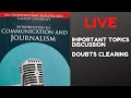 Introduction to Communication& Journalism| Complimentary paper | Live|