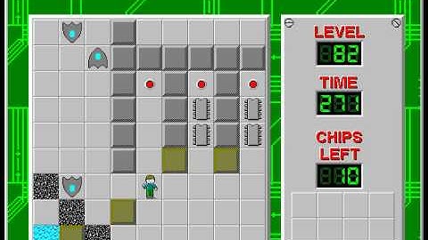 CCLP2 level 82 solution - 253 seconds