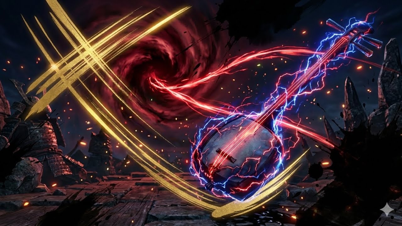 Blazing Ronin   Shamisen × Guitar Instrumental