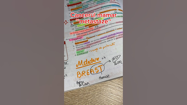 Metastazele din cancerul mamar