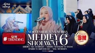 ALMA ESBEYE x AN NURIYA II MEDLEY SHOLAWAT 6 LIVE at PONPES AL BAQOROH LIRBOYO