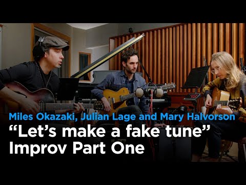 Mary Halvorson, Julian Lage and Miles Okazaki: "Lusher Than Life" Improvisation