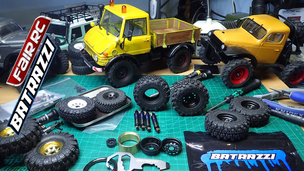 Batrazzi 1″ Stamped Steel Beadlock Wheels - Comparison with RC4WD and Injora Steelies