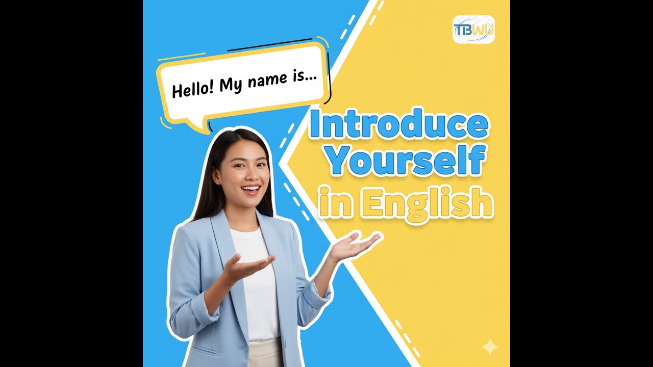 English Self Introductions - YouTube