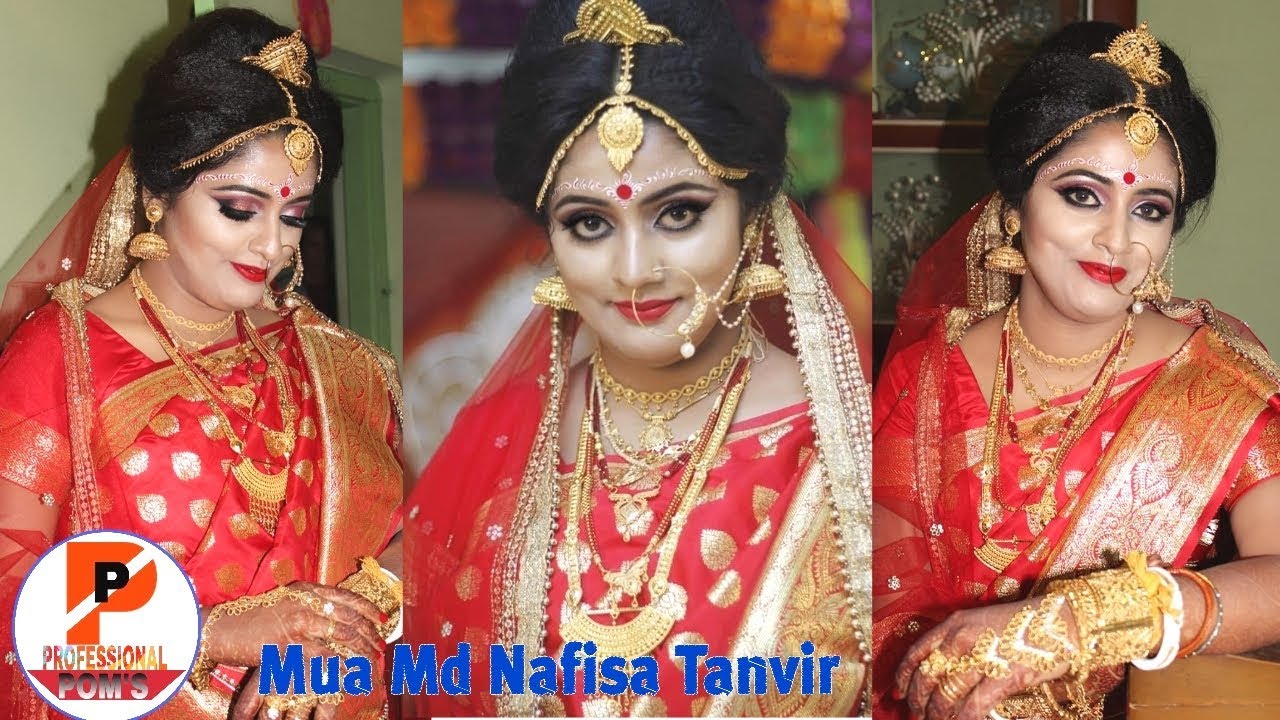 Traditional Bridal Make over By MUA MD NAFISA TANVIR