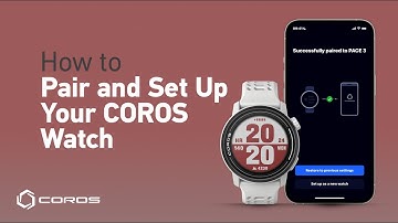 How to Pair and Set Up Your COROS Watch
