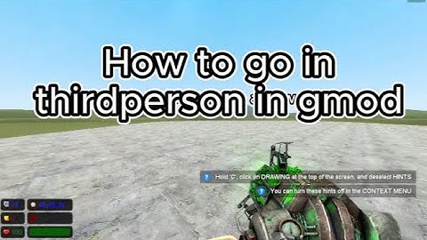 Gmod | Basic key binds