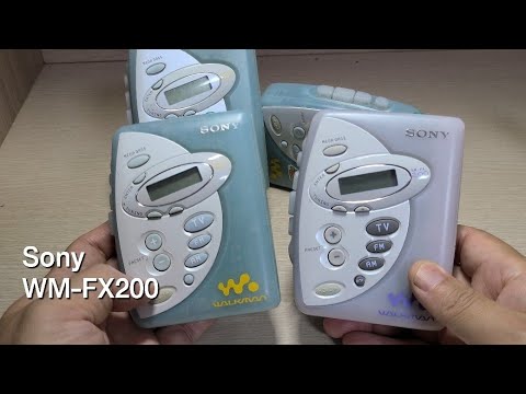 Sony WM-FX200 Cassette Walkman - YouTube
