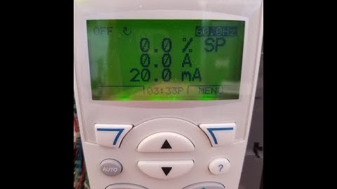 Programming ACH550-UH Display to Read V Instead of ma