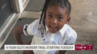 Opening statements begin Tuesday in trial of 5 men charged with murder of 4-year-old Suni Bell