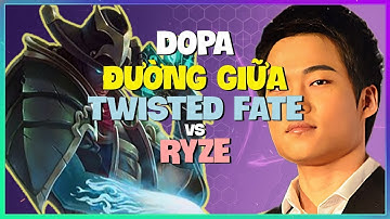 Twisted Fate Bất Bại Đường Giữa Thách Đấu Cùng Dopa | Cơ Chế Macro Đỉnh Cao (Vietsub)