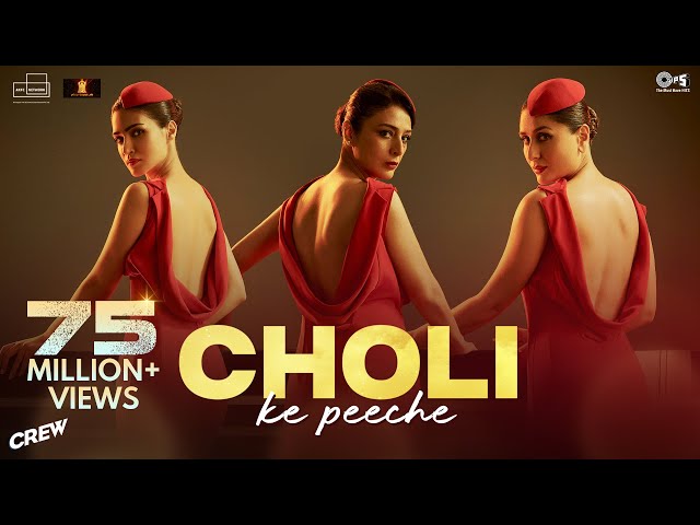 Choli Ke Peeche | Crew - Kareena Kapoor K, @diljitdosanjh, Ila Arun, Alka Yagnik, Akshay u0026 IP class=