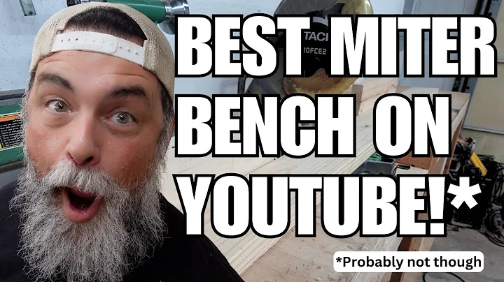 The REAL MAN'S Miter Saw Station! (Easy, Versatile, & Inexpensive)