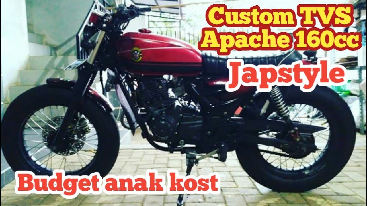 Custom japstyle TVS apache 160cc