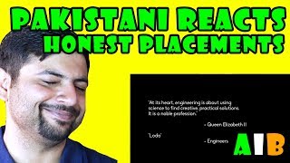Pakistani Reacts to AIB Honest Engineering Campus Placements