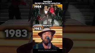 1984vs1984: Dude's legs are Still moving til this day #maniac #michaelsembello #nostalgia #80smusic