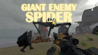 My Enemies Were Too Slow, So I Added a Giant Enemy Spider