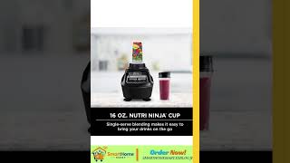 Ninja Kitchen System  All in One Food Processor &amp; Blender for Smoothies  Includes Pitcher, 2 16 oz