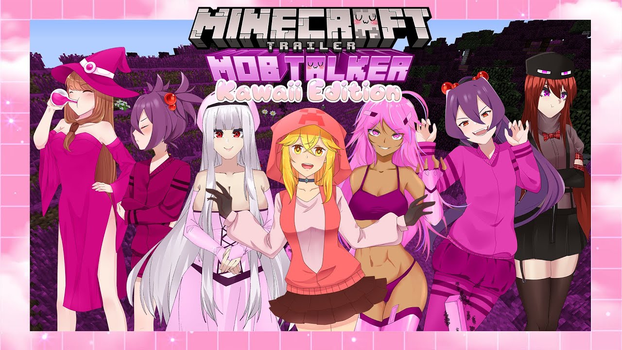 Minecraft Mob Talker - Kawaii Edition Trailer [4K60] - YouTube