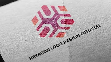 Illustrator cc tutorial : Hexagon Logo Design ||  Hexagon Logo || NGM.