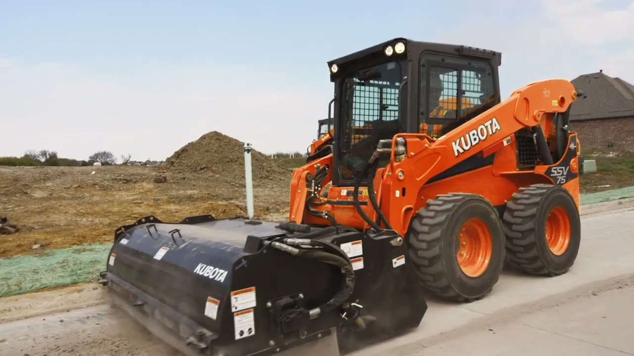 Kubota Construction Equipment Lineup