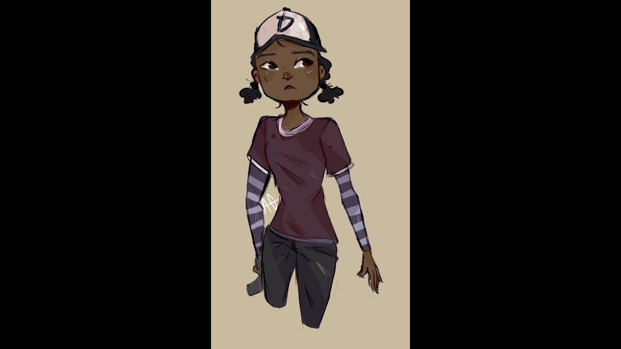The Walking Dead - Clementine Speedpaint