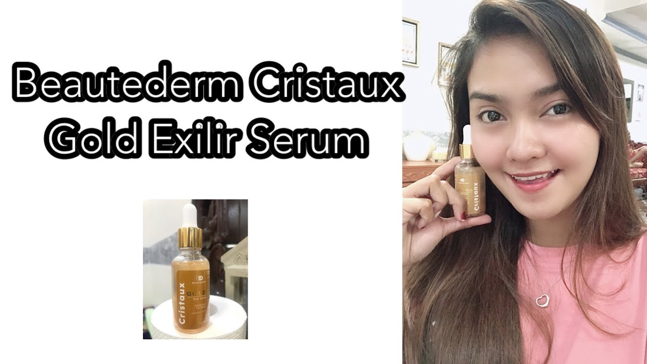 Beautederm Cristaux Gold Exilir Serum Review Pampa Glass Skin at
