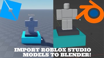 How to Import Roblox Studio Models To Blender!